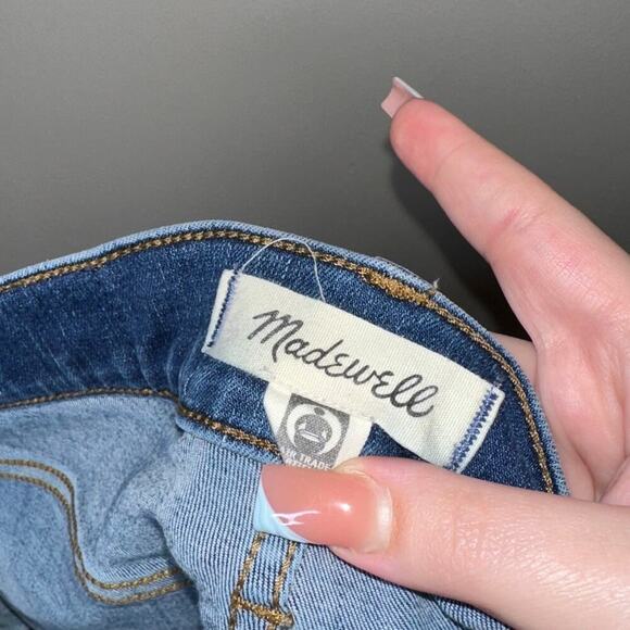 Madewell 9" Mid-Rise Skinny Jeans Medium Blue Wash Women's Size 28 - Picture 3 of 8